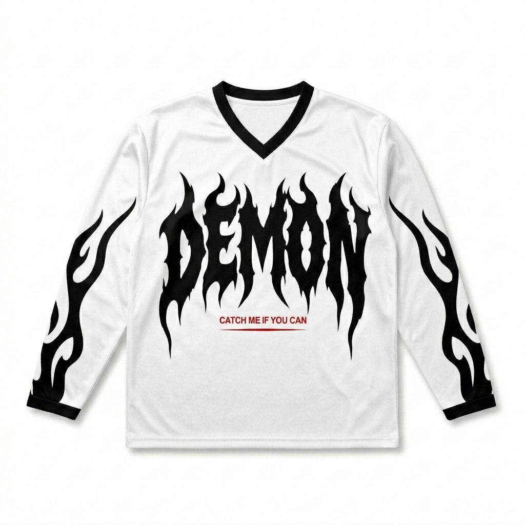 White Track Jersey